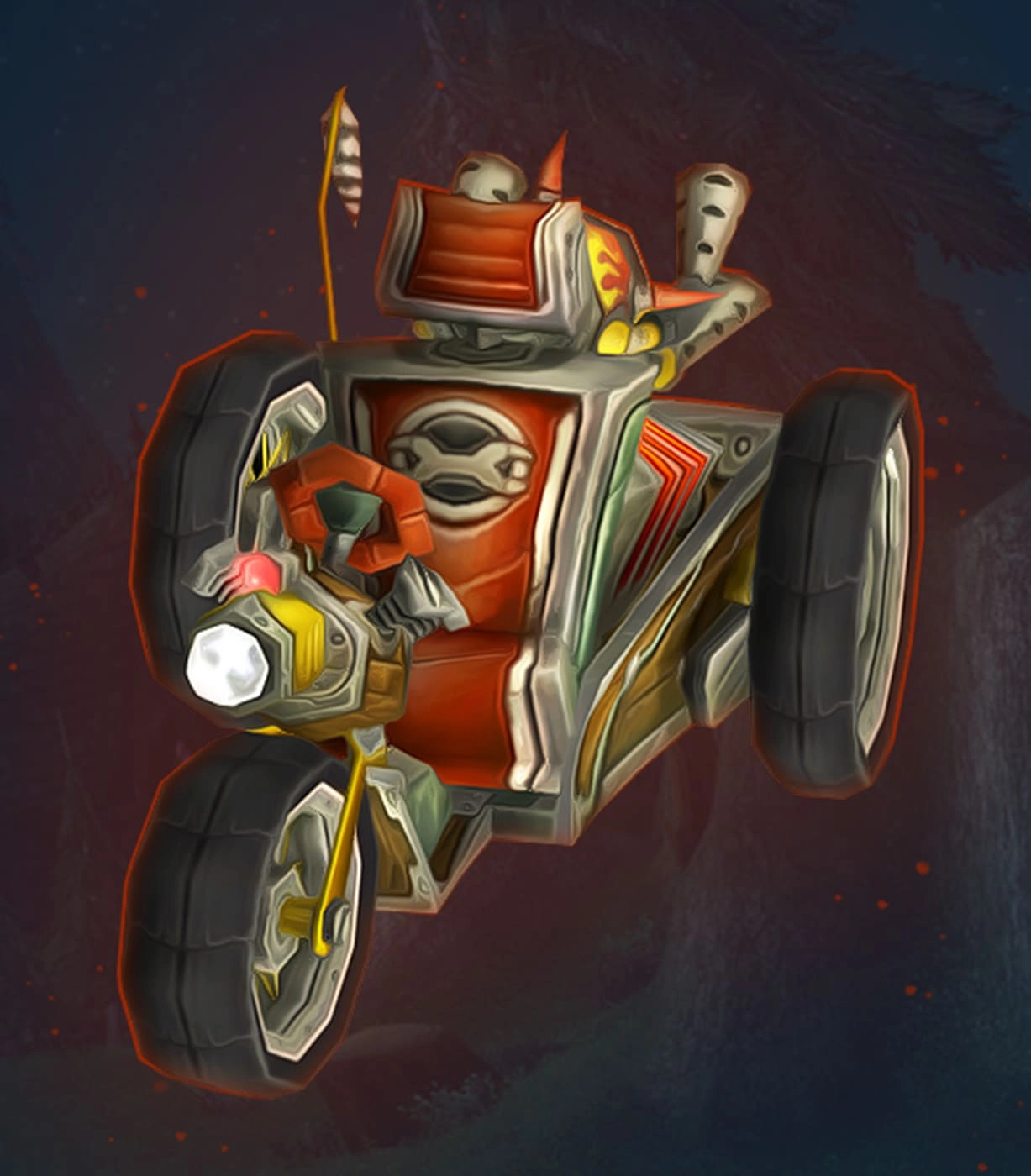 Goblin Turbo-Trike Key Mount